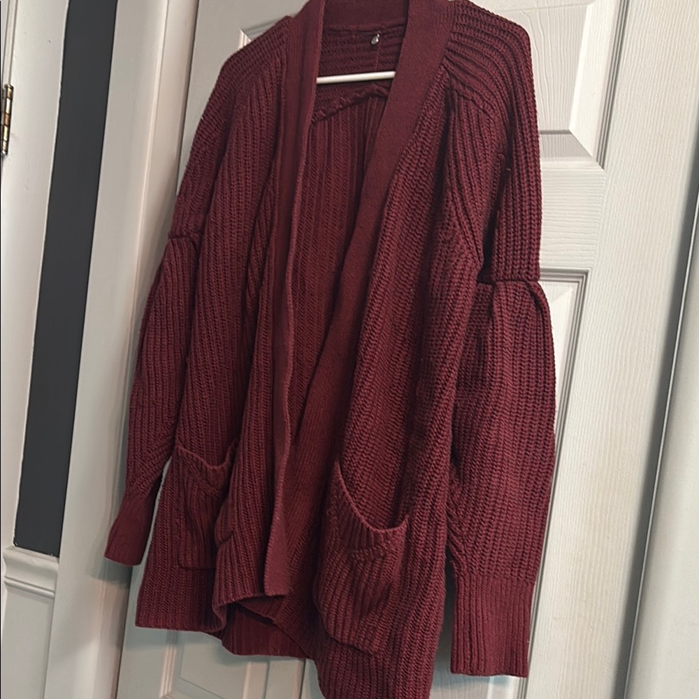 Striped Sheer Button-Up Blouse